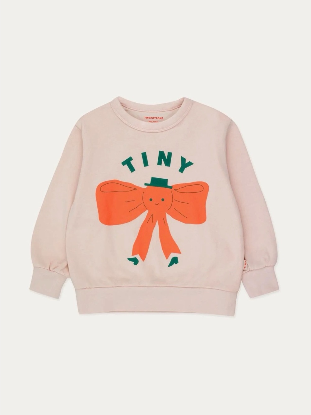 Tinycottons Tiny Bow Sweatshirt Pink 2Y